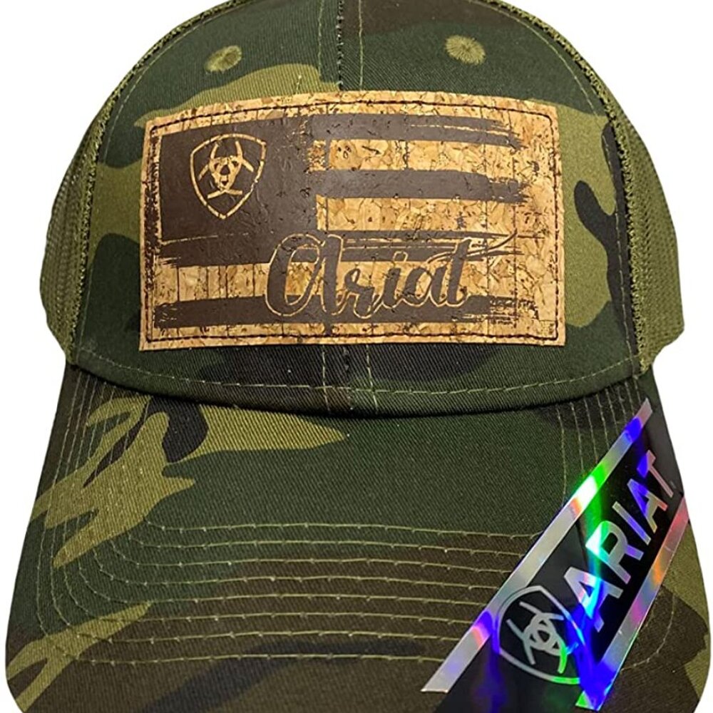 Ariat 04 Women's Flag Patch Cap - image 2